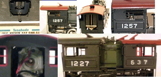 Champ Decals HO Scale EH-65 GN Diesel Loco